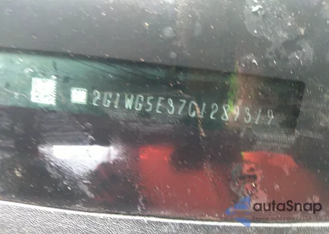 2012 Chevrolet Impala Lt из США, поврежденный, VIN 2G1WG5E37C1289319